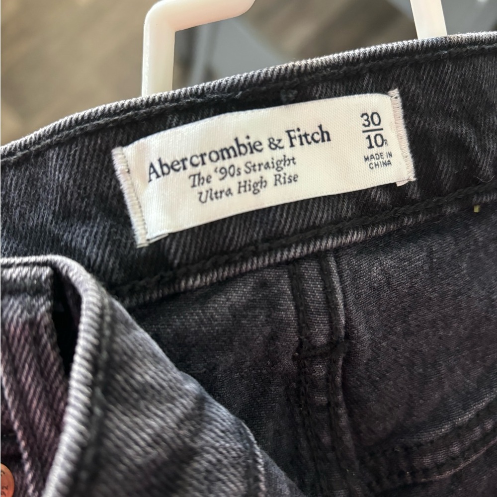 Abercrombie & Fitch Charcoal Denim